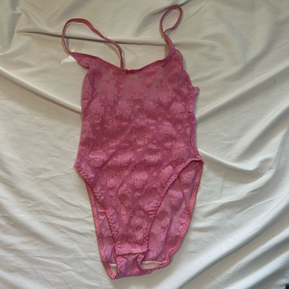 vintage CHRISTIAN DIOR lingerie body suit size xs